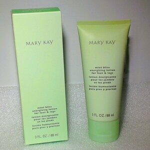 Mary Kay Mint Bliss Energizing Lotion for Feet & Legs 3 FL OZ/88 ml Cooling, New